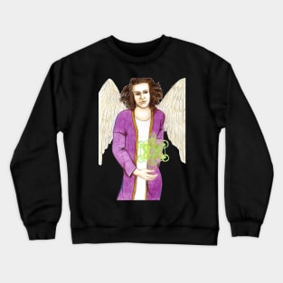 Archangel Metatron the Creator- Deep Purple Crewneck Sweatshirt